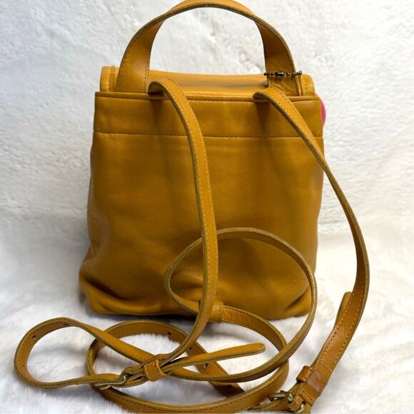 Vintage Coach 4152 Leather United States Backpack Crossbody Bag main image 12